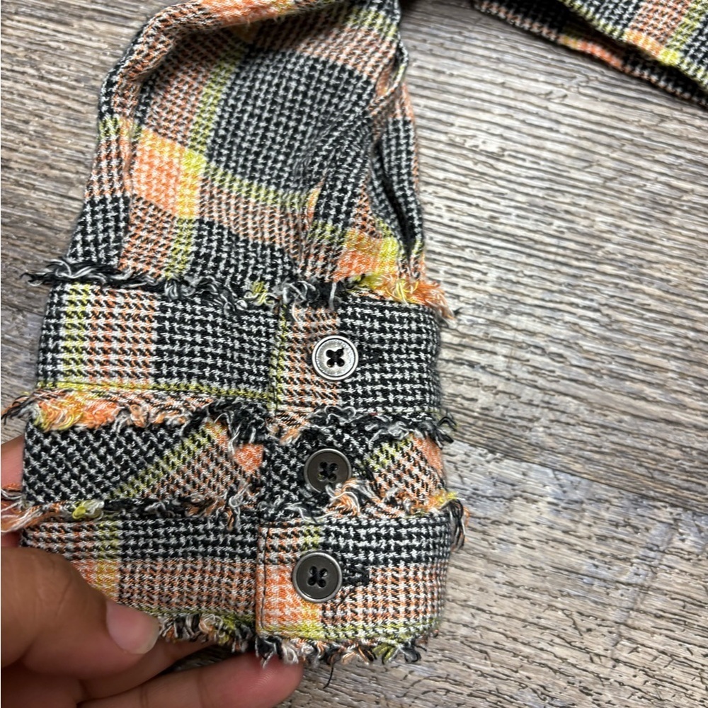 We the free Plaid Wrap Blouse - Picture 5 of 12